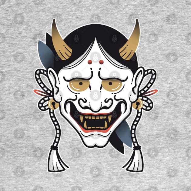 Hannya tattoo by paulagarcia